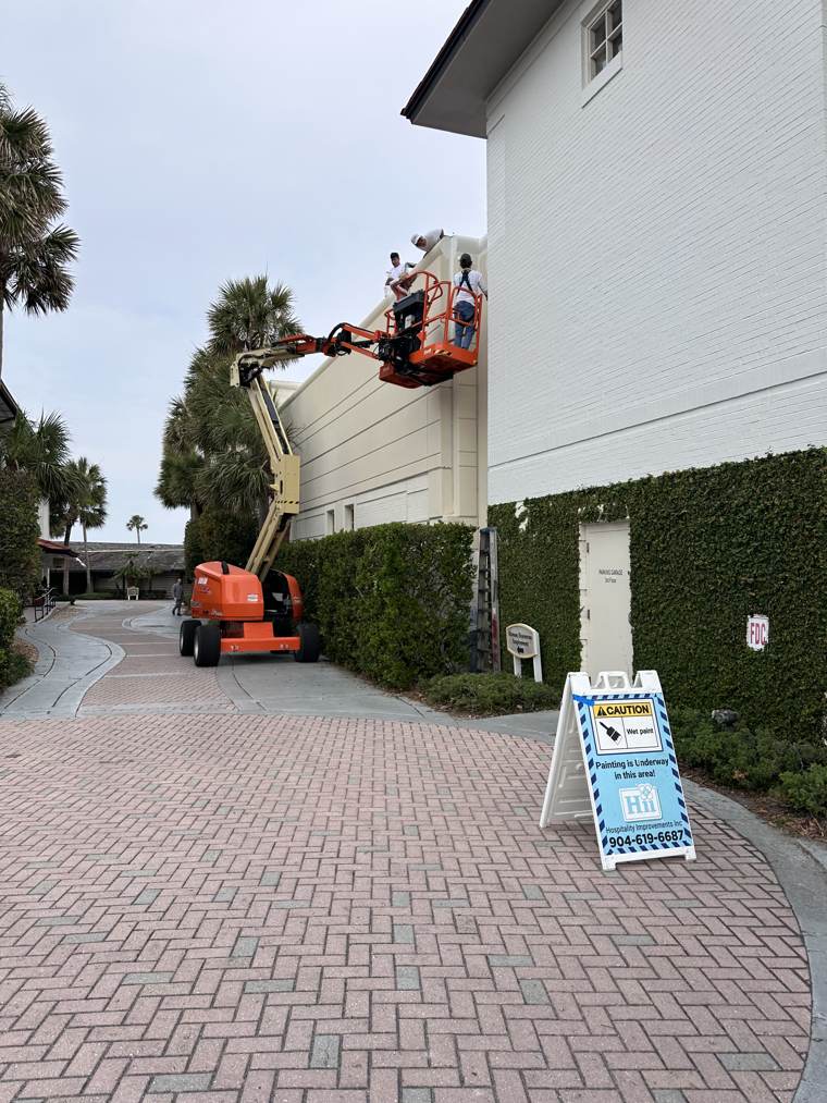 House painting project 15 by Hospitality Improvements Inc. in the Jacksonville, Florida area